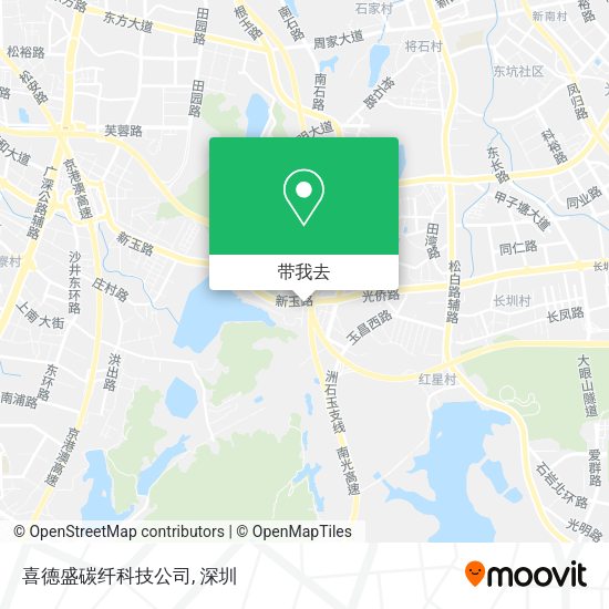 喜德盛碳纤科技公司地图