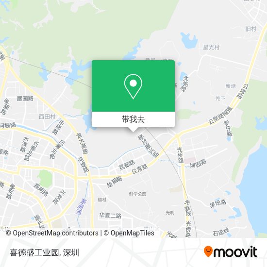 喜德盛工业园地图