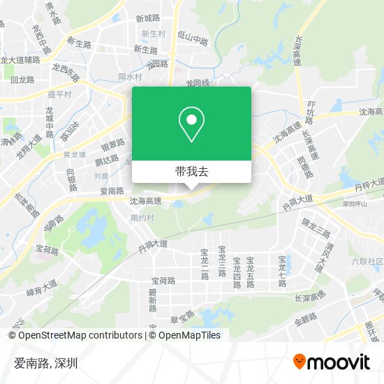 爱南路地图