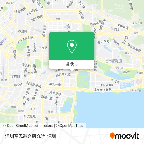 深圳军民融合研究院地图