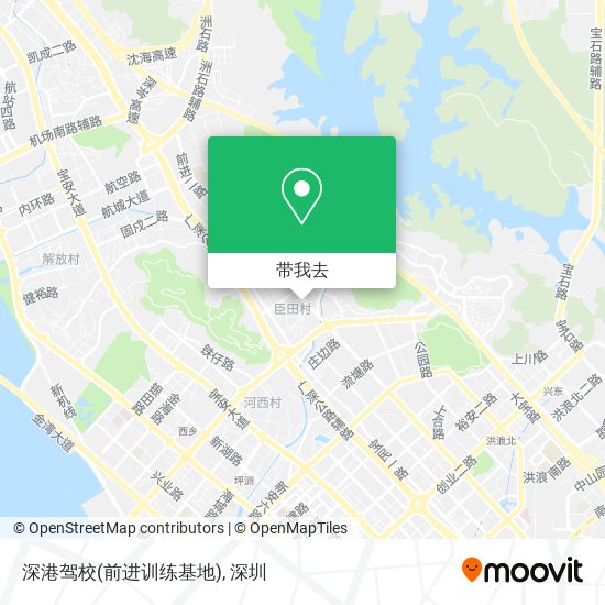 深港驾校(前进训练基地)地图