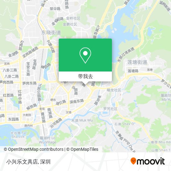 小兴乐文具店地图
