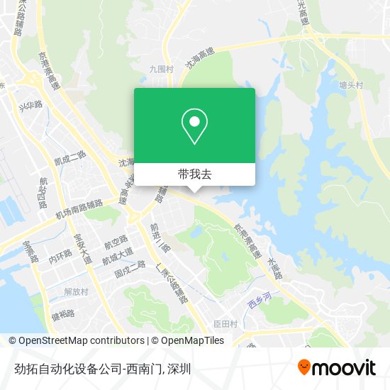 劲拓自动化设备公司-西南门地图