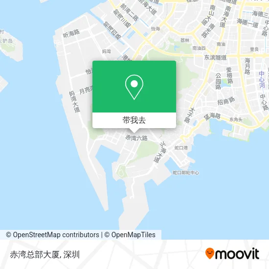 赤湾总部大厦地图