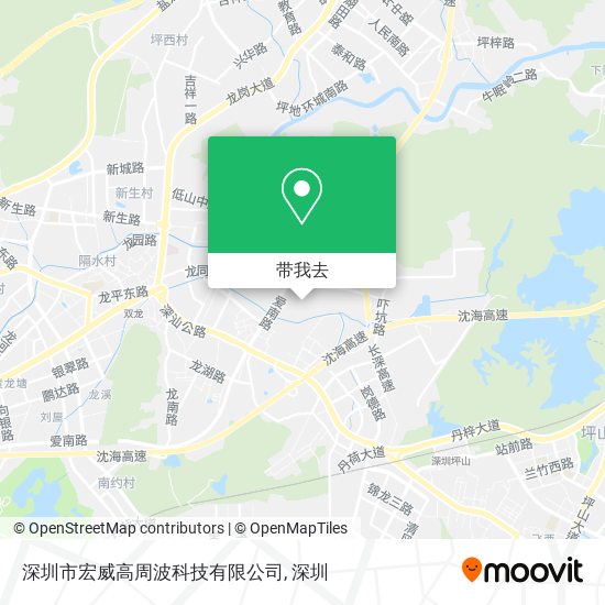 深圳市宏威高周波科技有限公司地图