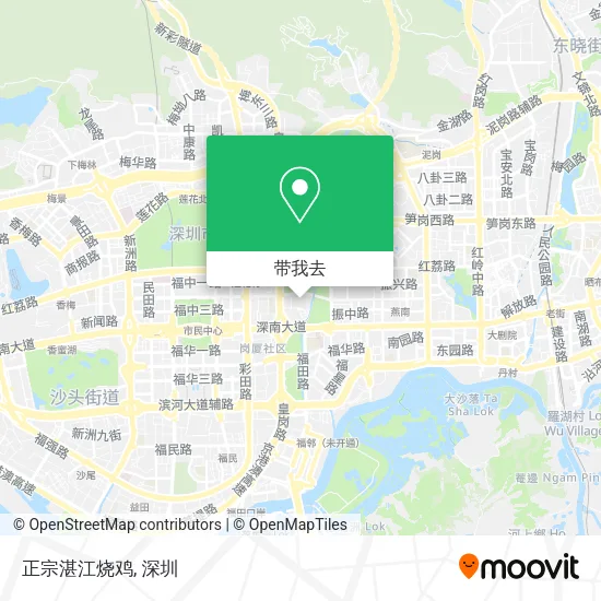 正宗湛江烧鸡地图