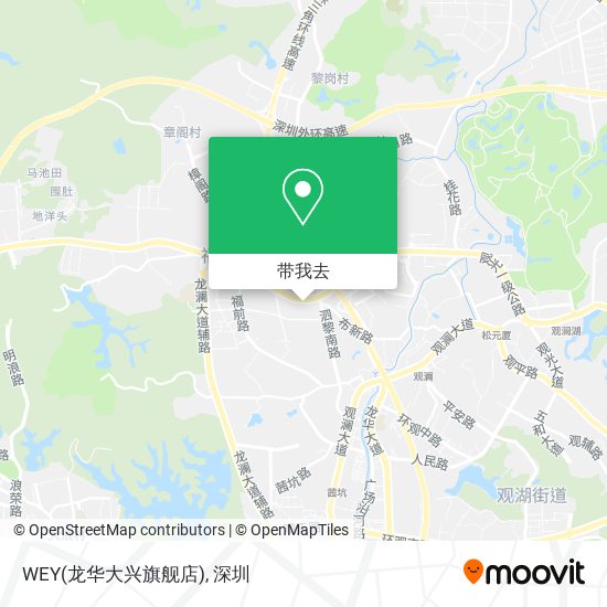 WEY(龙华大兴旗舰店)地图