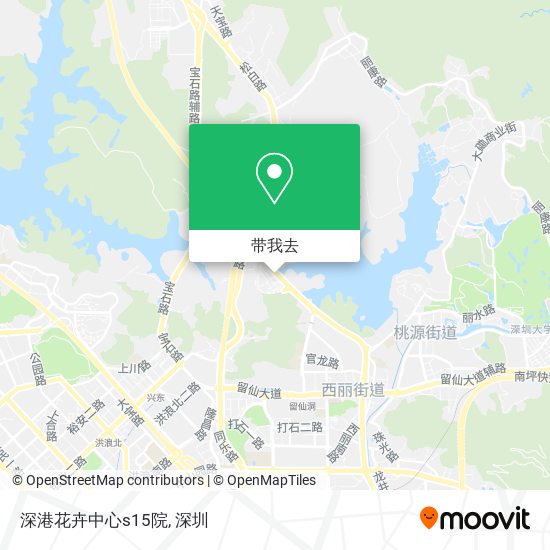深港花卉中心s15院地图