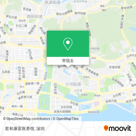 君和康富医养馆地图