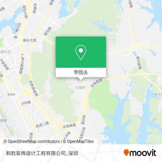 和胜装饰设计工程有限公司地图