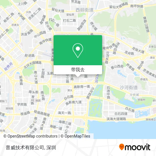 普威技术有限公司地图