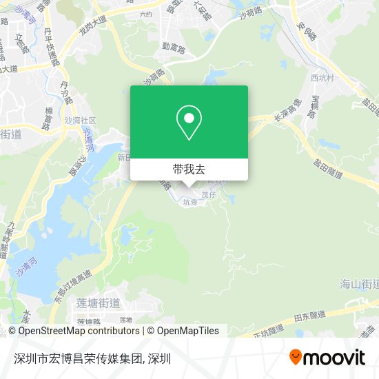 深圳市宏博昌荣传媒集团地图