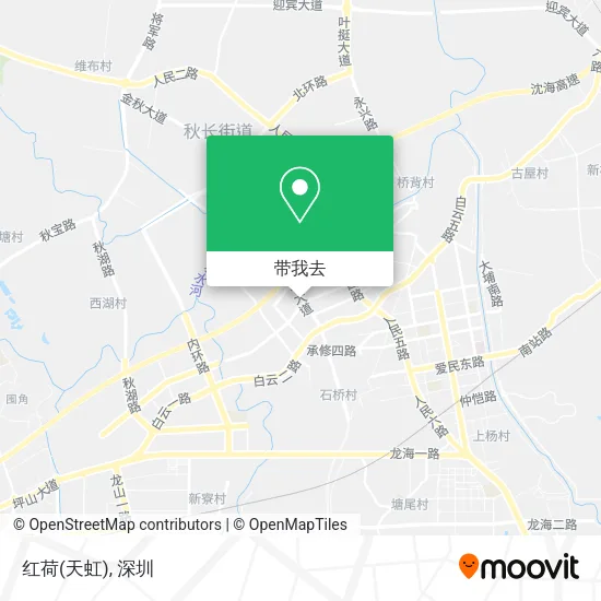 红荷(天虹)地图