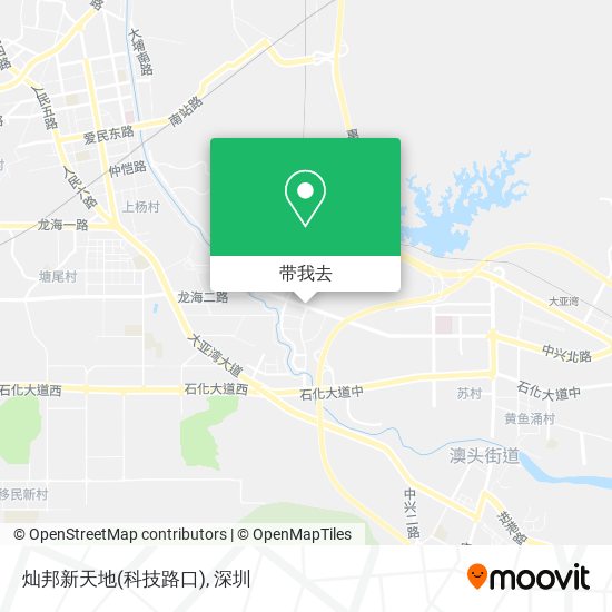 灿邦新天地(科技路口)地图