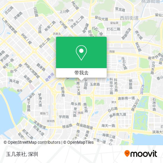 玉几茶社地图