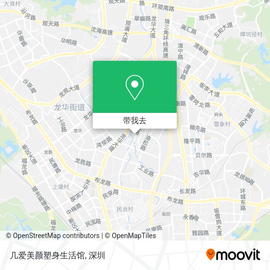 几爱美颜塑身生活馆地图