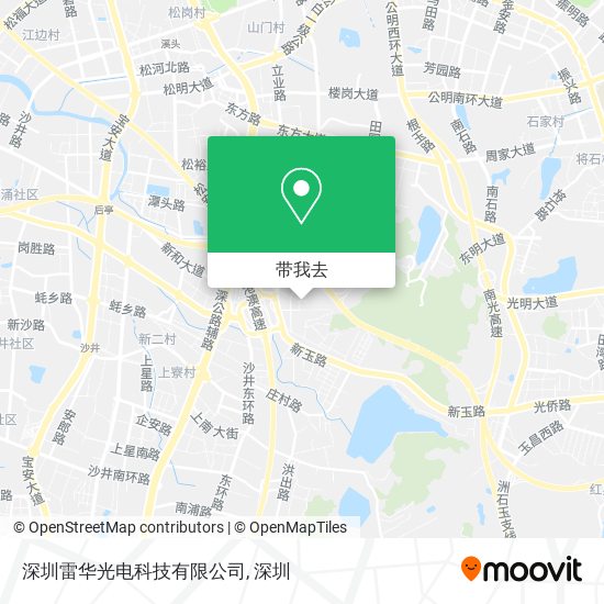 深圳雷华光电科技有限公司地图