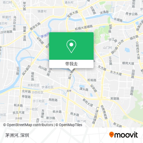茅洲河地图