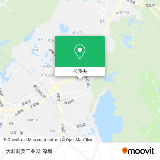 大新新美工业园地图