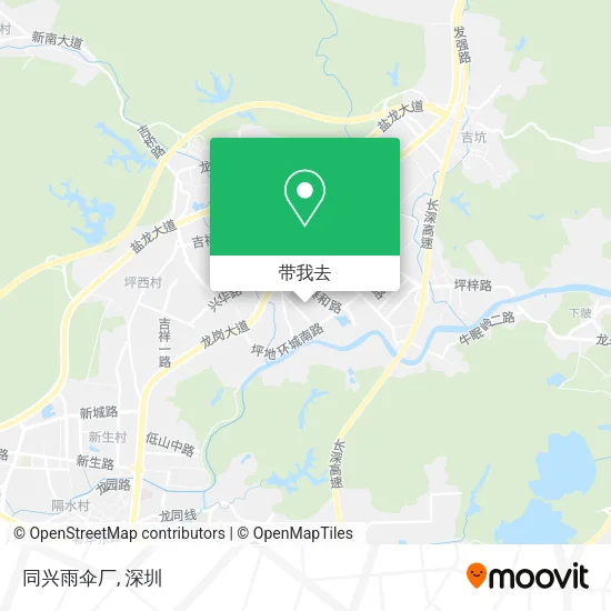 同兴雨伞厂地图