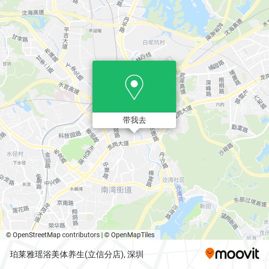 珀莱雅瑶浴美体养生(立信分店)地图