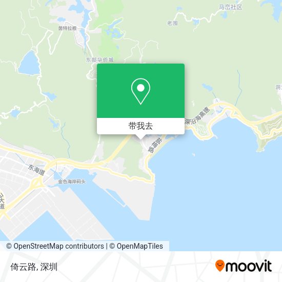 倚云路地图
