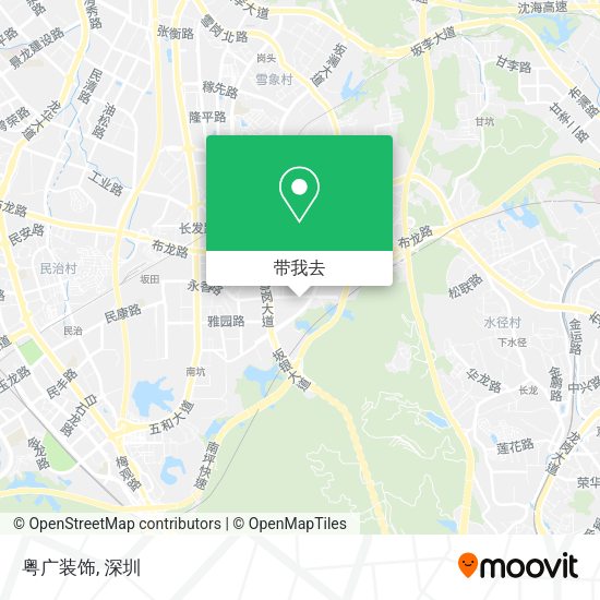 粤广装饰地图