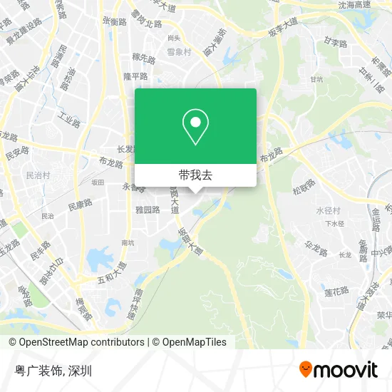 粤广装饰地图