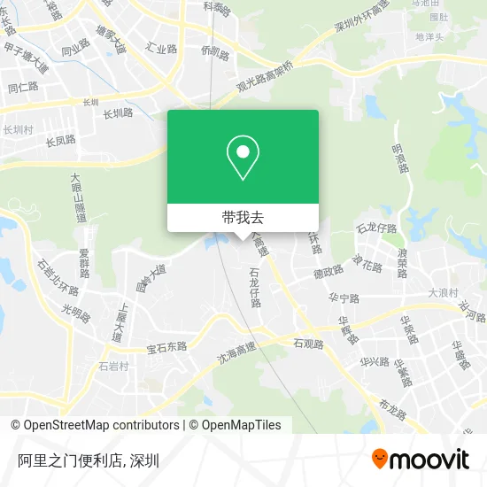 阿里之门便利店地图