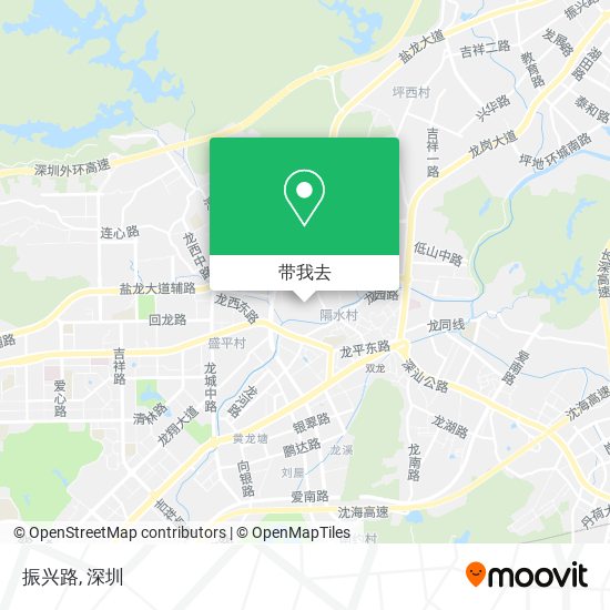 振兴路地图