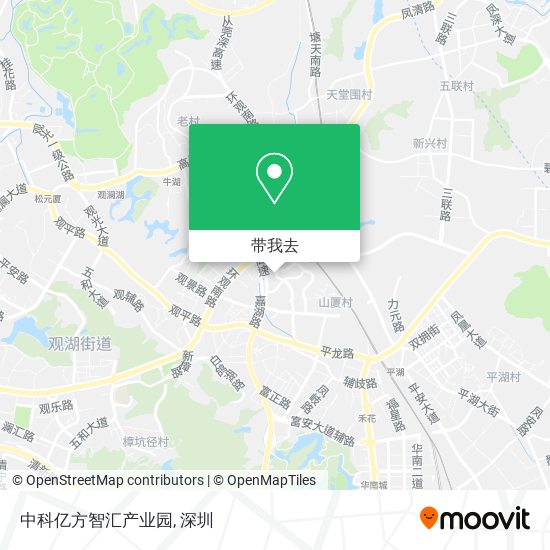 中科亿方智汇产业园地图