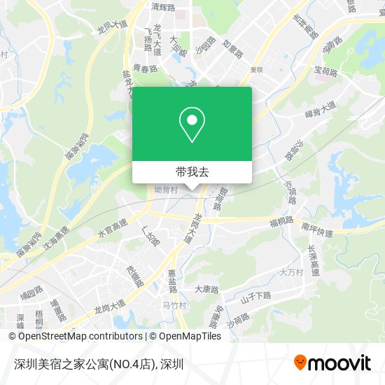 深圳美宿之家公寓(NO.4店)地图