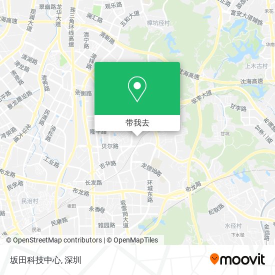 坂田科技中心地图