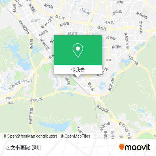 艺文书画院地图
