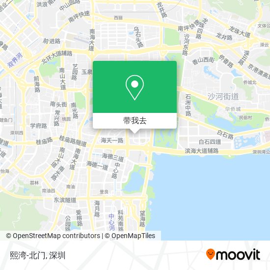 熙湾-北门地图