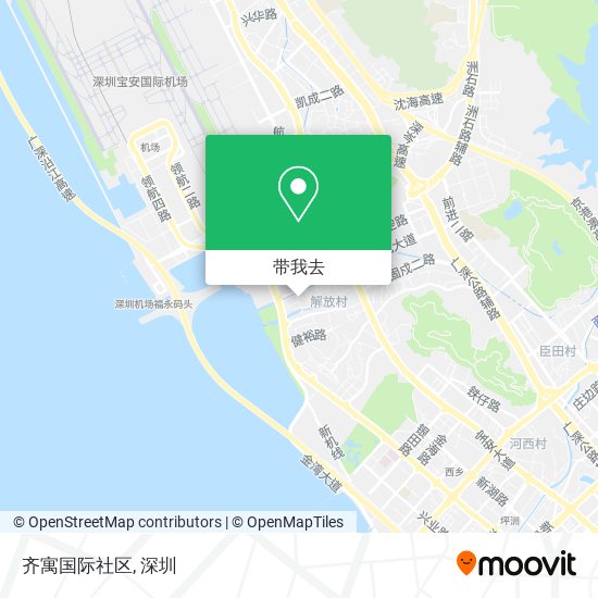 齐寓国际社区地图