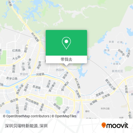 深圳贝瑞特新能源地图