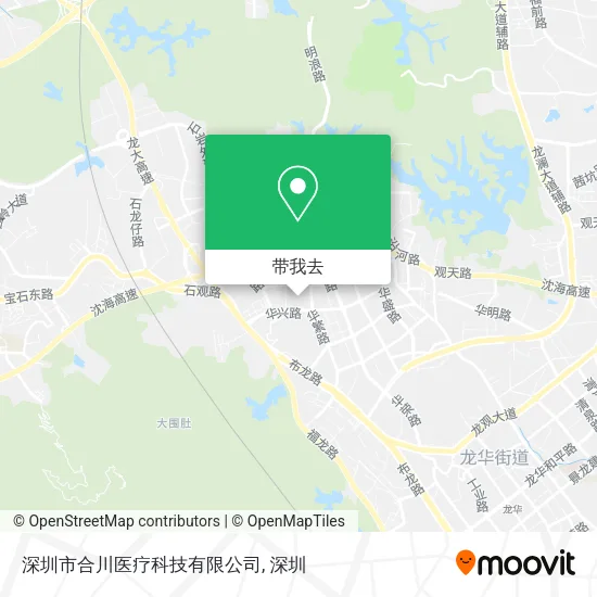 深圳市合川医疗科技有限公司地图