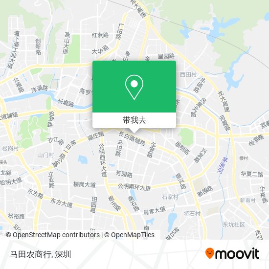 马田农商行地图