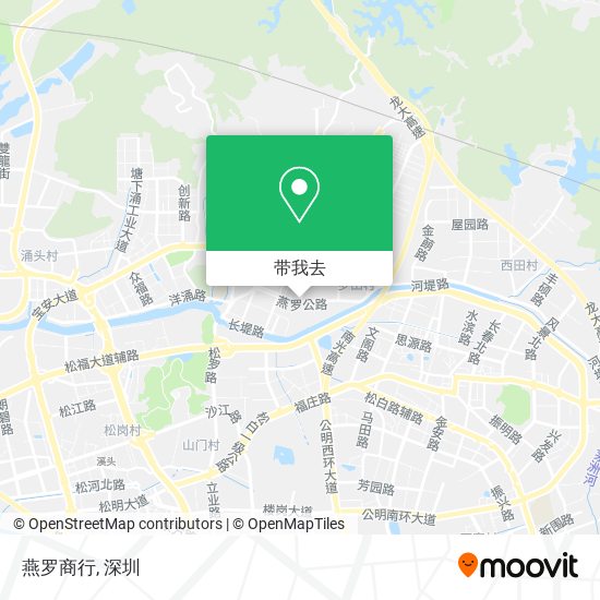 燕罗商行地图