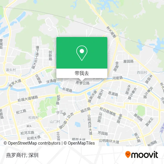 燕罗商行地图