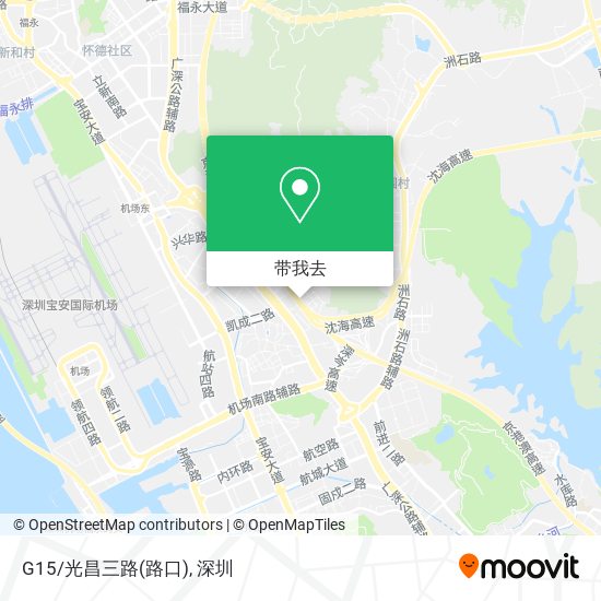 G15/光昌三路(路口)地图