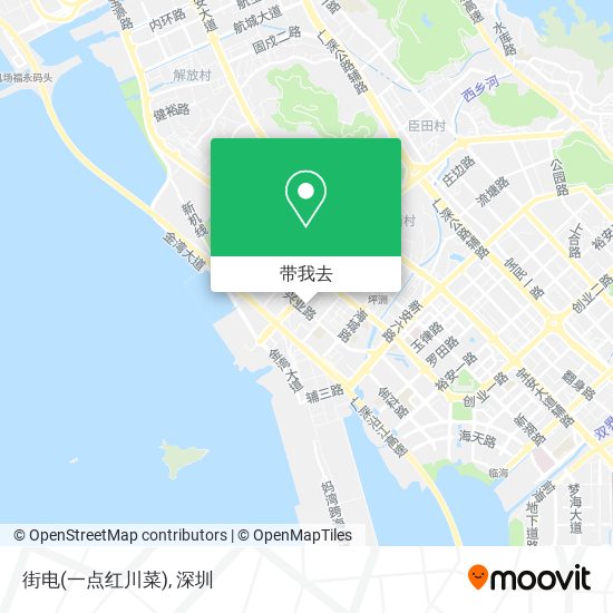 街电(一点红川菜)地图
