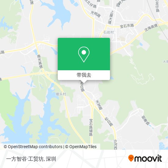 一方智谷·工贸坊地图