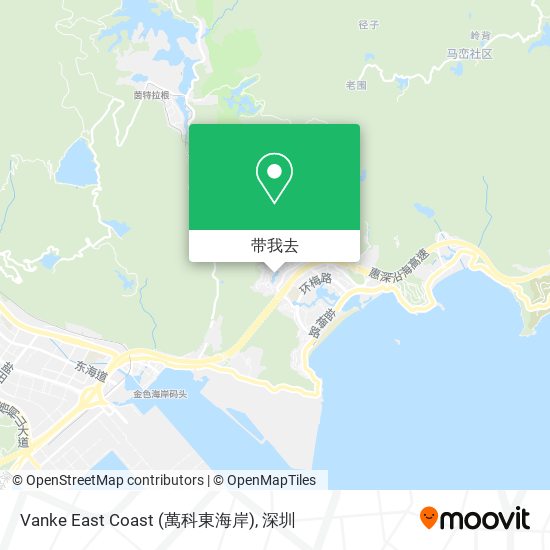 Vanke East Coast (萬科東海岸)地图