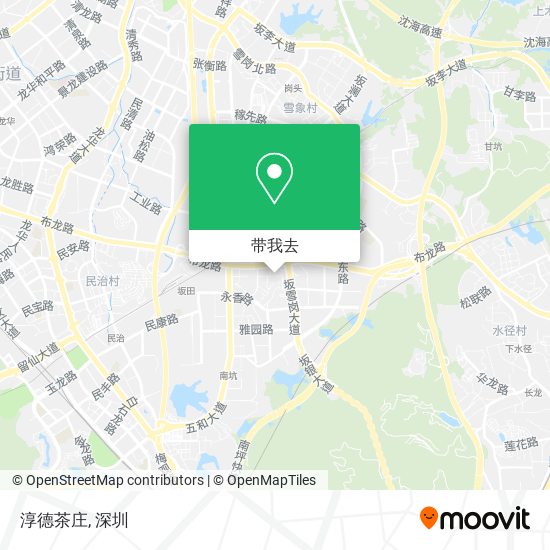 淳德茶庄地图