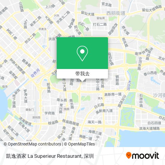 凱逸酒家 La Superieur Restaurant地图