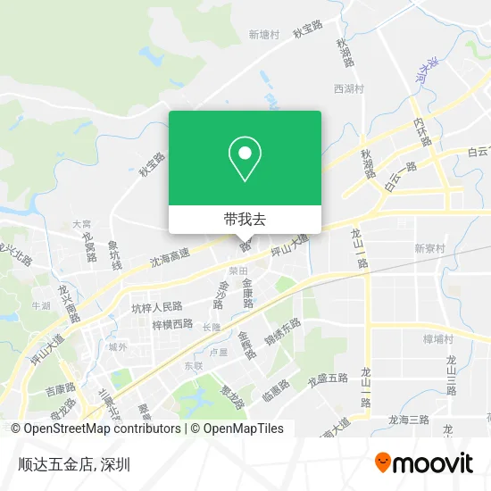 顺达五金店地图