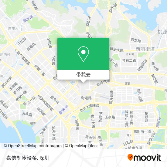 嘉信制冷设备地图