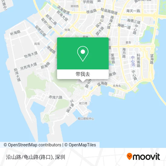 沿山路/龟山路(路口)地图